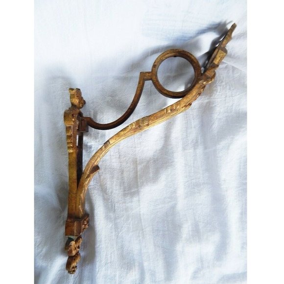 Antique 1900's French bronze Ormolu Curtain Rod - Picture 4 of 8